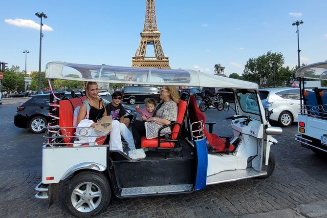 Paris with a Tuk Tuk - Private 2-Hour TukTuk Tour - Louvre and Notre-Dame: fast exterior viewing, plus a reality check on tickets