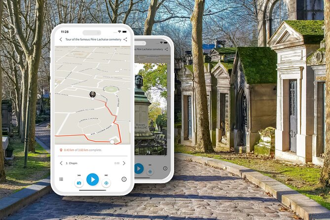 Père-Lachaise Cemetery Paris Tour with Audioguide - Who should book this self-guided Père-Lachaise tour?