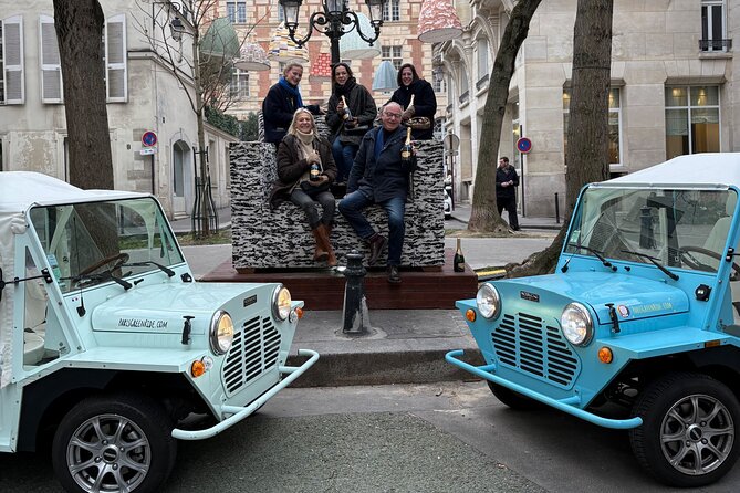 Private 3 - Hour Must-See Paris Tour by Golf Cart Mini Moke - Arc de Triomphe and the Eiffel Tower: Two Big Views, One Efficient Route