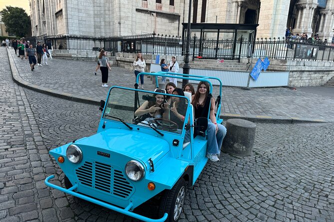 Private 4 - Hour Paris Highlights Tour by Golf Cart Mini Moke - Stop 9 and 10: Fontaine Saint-Michel and the Louvre’s exterior impression