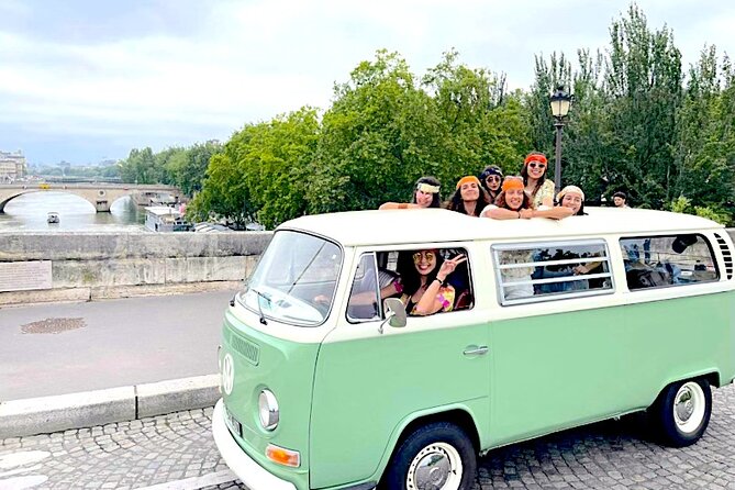 Private Guided Tour with Classic Van in Paris - Riding a 1976 Volkswagen Van for a Paris Orientation Loop