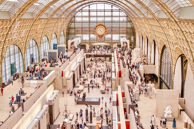 Private Orsay Museum Guided Tour - Timed Entry - Inside the building: a former train station built for drama