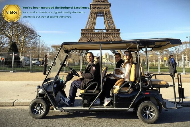 Private Paris Golf Cart Tour: Eiffel Tower & Hidden Gems - Key Highlights You’ll Actually Notice