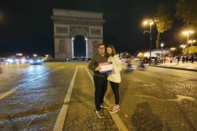 Private Paris Night Lights & Landmarks Tour - Champs-Élysées: glamour strip with a quick, useful perspective