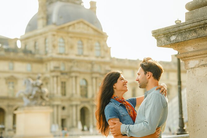 Private Photo Shoot at the Louvre - Stop 2: Les Colonnes de Buren for crisp, playful photos