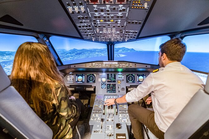Private Pilotage of a Flight Simulator in Paris - 35 Minutes of Flight Time: Making Your Own Takeoff and Flight