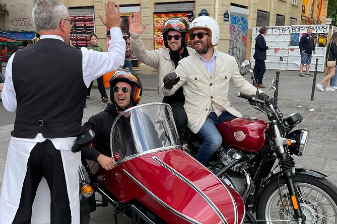 Private Sidecar Tour of Montmartre : Off the Beaten Path - What’s included: rain gear, blankets, gloves, and storytelling