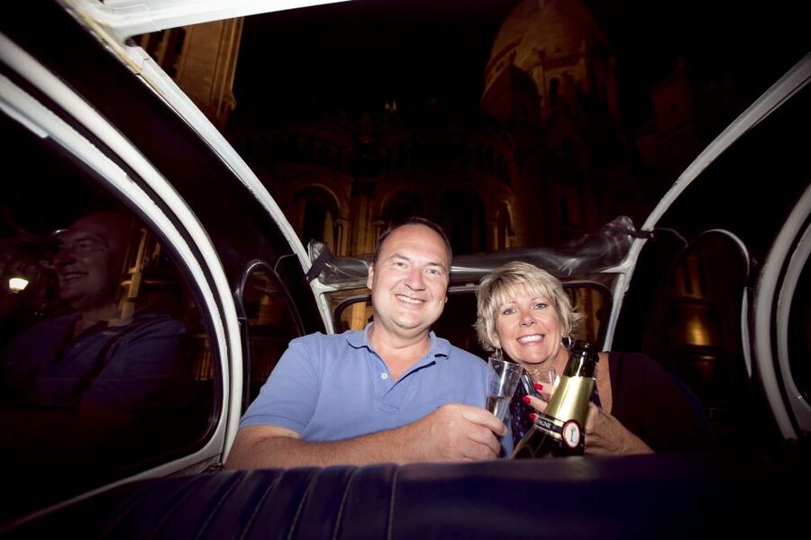 Private tour of Paris by Night with Champagne - Montmartre and Sacré-Cœur: the romantic payoff