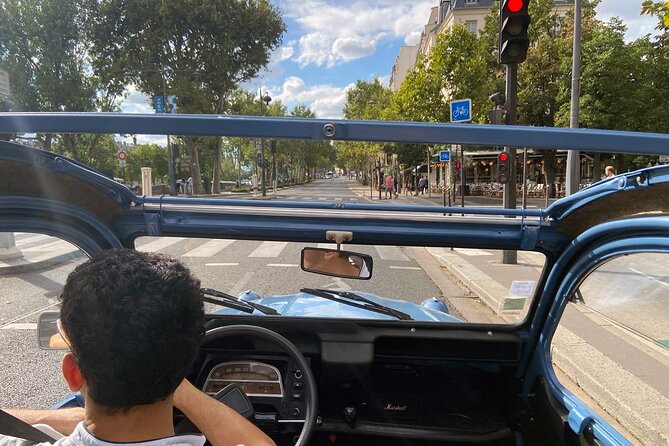 Private Tour of Paris in a convertible citroën 2CV - From Louxor’s Obelisk to luxury Paris along the Avenue that sells dreams