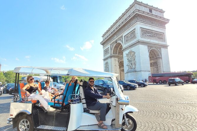 Private Tour of Paris in Tuktuk - Eiffel Tower Stop: Your Photo Break With Minimal Walking