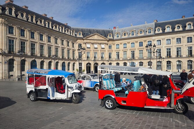 Private Tour of Paris in Tuktuk - Arc de Triomphe and Champs-Élysées: The Big Streets, The Big Angles