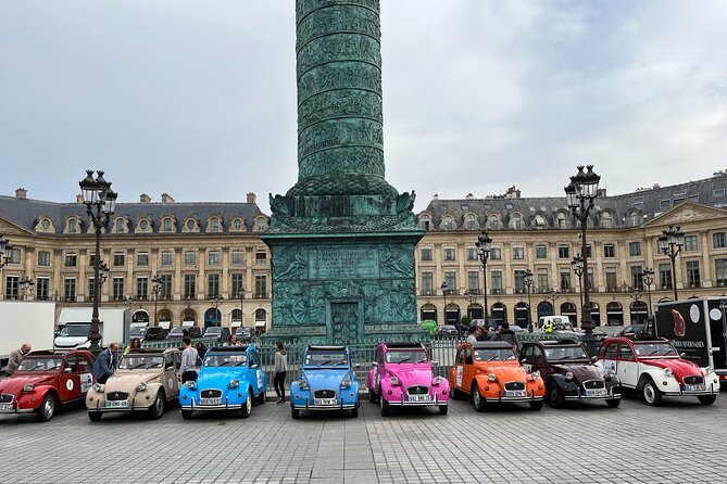 Private tour Paris Sightseeing 2 hours in Citroën 2CV - Comfort in a 2CV: the good, the loud, and the occasionally bumpy