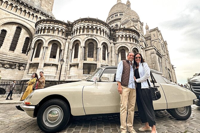 Romantic Tour of Paris in a Vintage Luxury Open-Top French Car - Montmartre: Sacré-Cœur and the Je t’aime Wall, plus street-level charm
