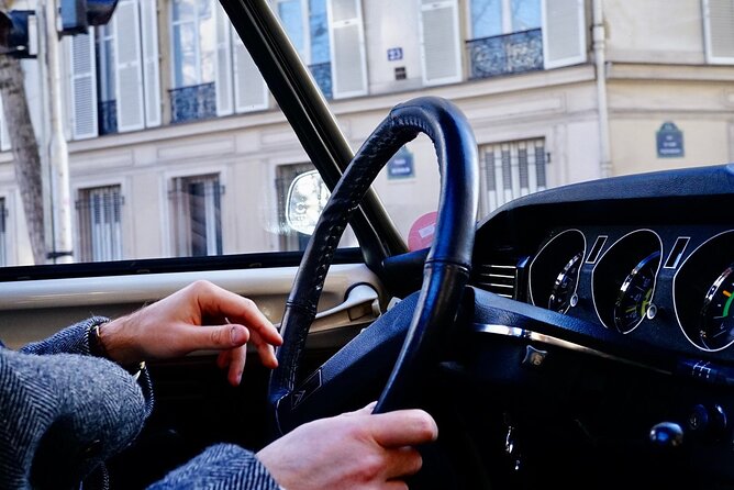 Secrets of Paris Tour in a Vintage Open-Top French Car Citroen DS - Getting started near the Eiffel Tower and Rue de l’Université