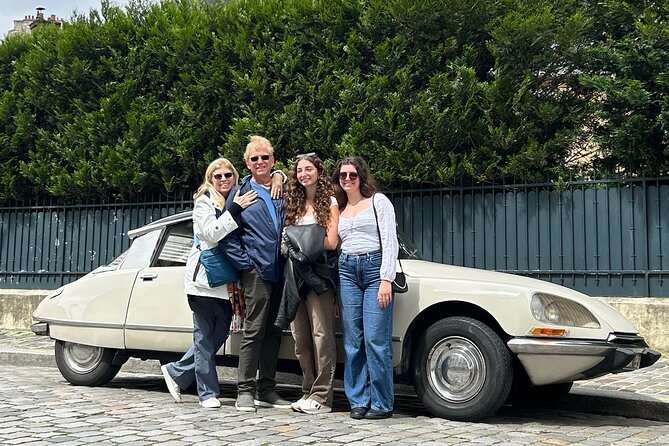 Secrets of Paris Tour in a Vintage Open-Top French Car Citroen DS - Champs-Élysées and Élysée Palace: classic Paris with a real-world feel