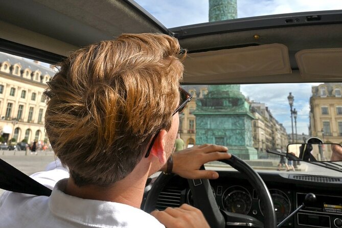 Secrets of Paris Tour in a Vintage Open-Top French Car Citroen DS - Riding in the comfortable, open-top Citroën DS