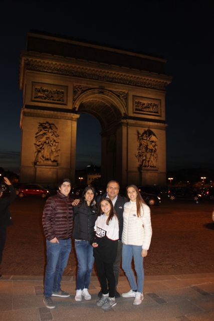 Segway private tour Lights of Paris - Arc de Triomphe from multiple angles (and why the timing works)