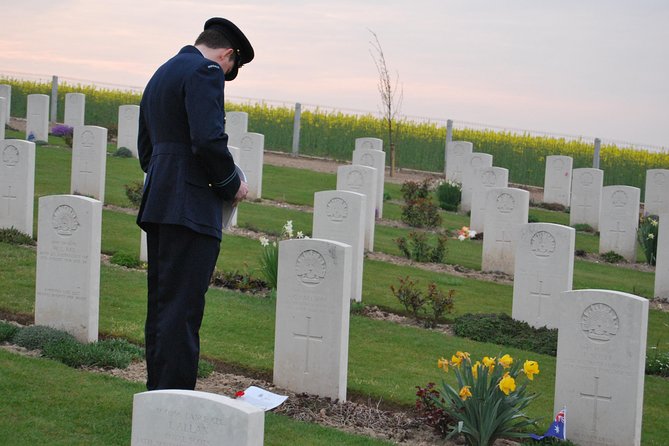 Somme Battlefields Small-Group Day Trip with John Monash Centre from Paris - Villers-Bretonneux and the Australian National Memorial at dawn-time scale