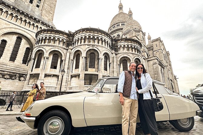 The Essentials of Paris in a Classic Open Top Car Citroën DS - Montmartre Side Streets: Rue Lepic, Windmills, and the Artist References