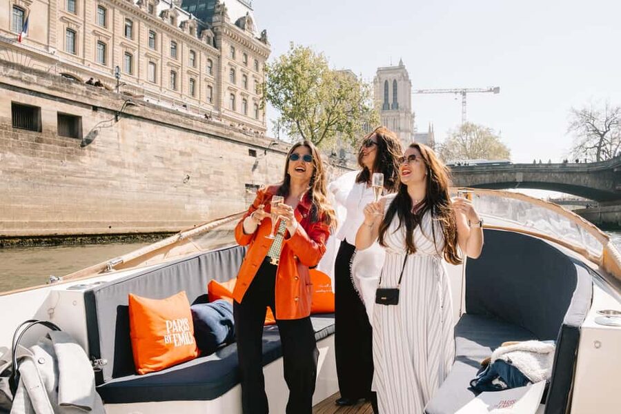 The Official Emily in Paris Champagne Seine Cruise - Musée d’Orsay and the river-level cocktail moment