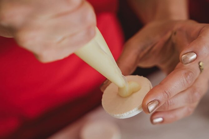The Official Emily in Paris Macaron-Making Workshop - What You Make: Vanilla and the Official Emily Lavender Flavor