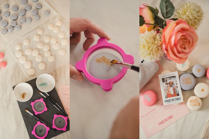 The Official Emily in Paris Macaron-Making Workshop - Edible Dust, Brand Stencils, and the Show-Prop Look