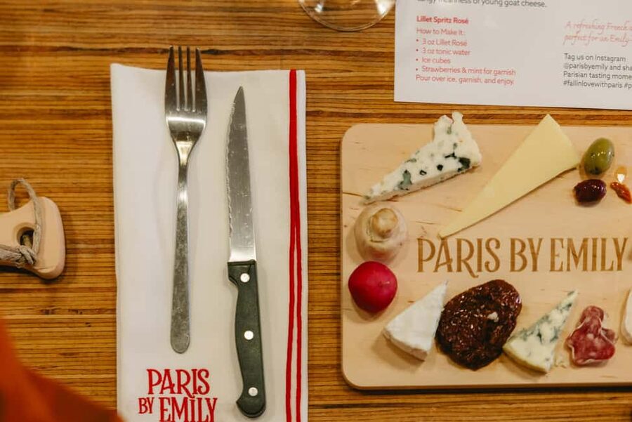 The Official Emily in Paris Wine & Cheese with Butter Making - Five cheeses and four wines: what you learn from the pairing rhythm