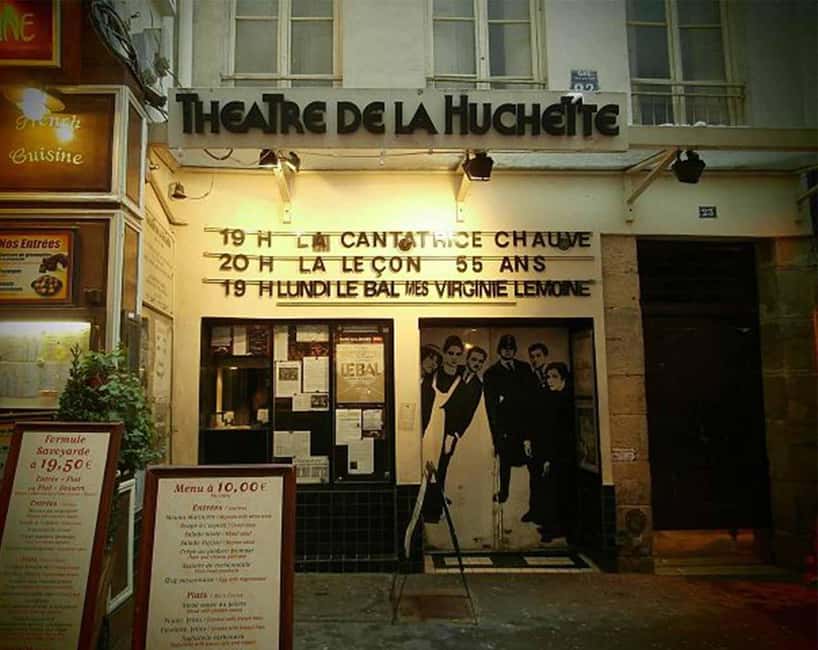 Theatre in Paris: The Bald Soprano (La cantatrice chauve) - Should you book The Bald Soprano at Théâtre de la Huchette?