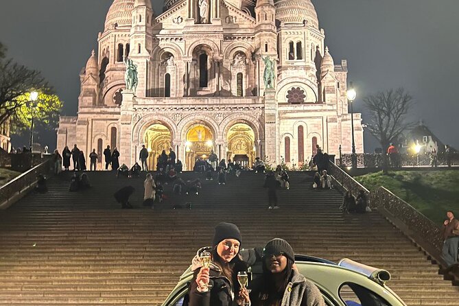 Tour of Paris and Montmartre in 2CV period with Champagne - Why a 2CV + Champagne Tour Works So Well in Paris