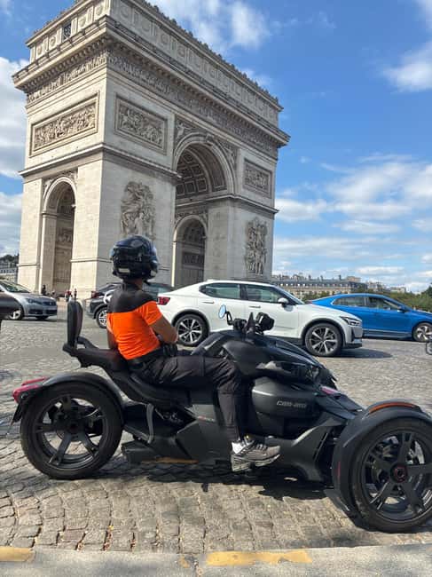 Tour of Paris in a 3-wheel Can-Am Ryker – The exclusive experience in Paris - Beyond the Planned Stops: What to Expect From the Photo Lineup
