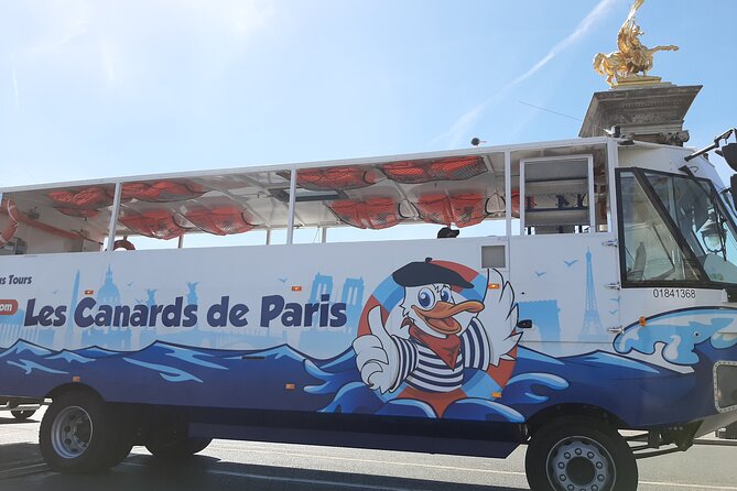Tours of Paris and the Hauts-de-Seine in an Amphibious Bus - Getting the Eiffel Tower View Without Chasing It