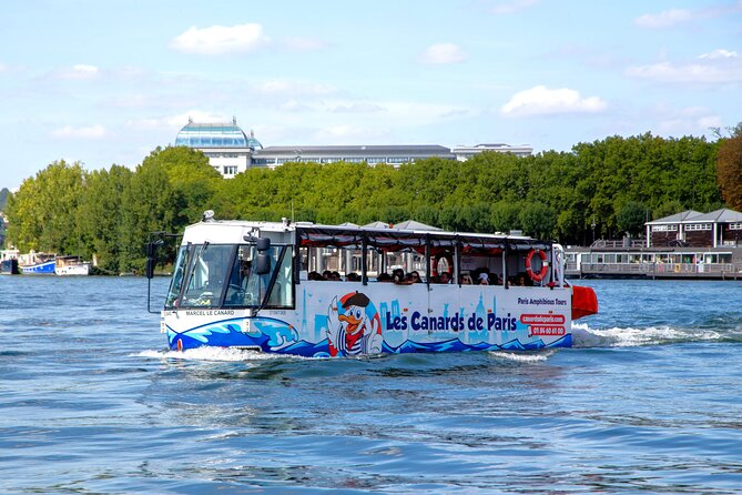 Tours of Paris and the Hauts-de-Seine in an Amphibious Bus - Where You Start at Place Jacques Rueff (and Why 15 Minutes Matters)