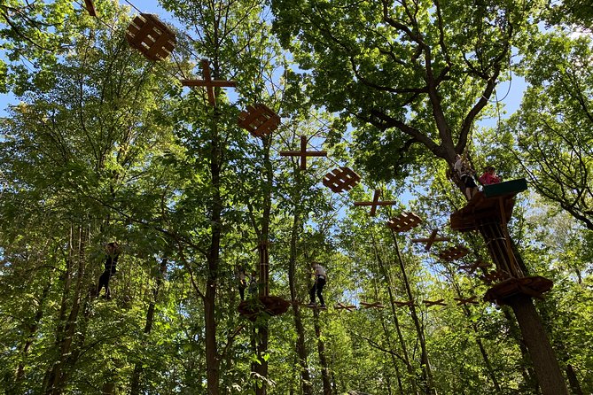 Tree Top Adventure in Forest of Meudon - Timing, queues, and what to do if your session runs late