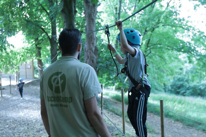 Tree Top Adventure in Rueil-Malmaison - Harness, equipment, and safety basics you’ll use up there