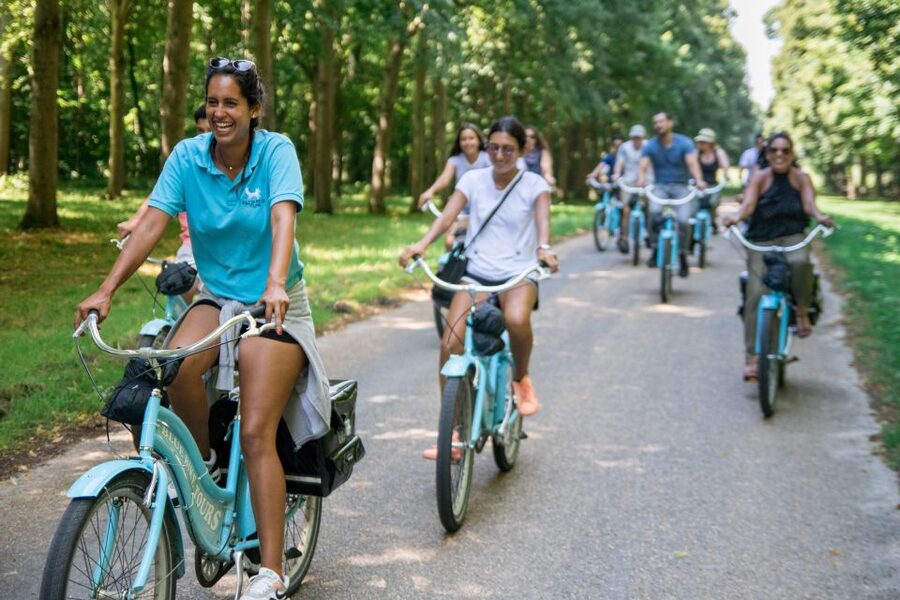 Versailles Bike Tour with Palace & Queen Farm Entrance - Cycling the royal grounds: comfortable pace, real views
