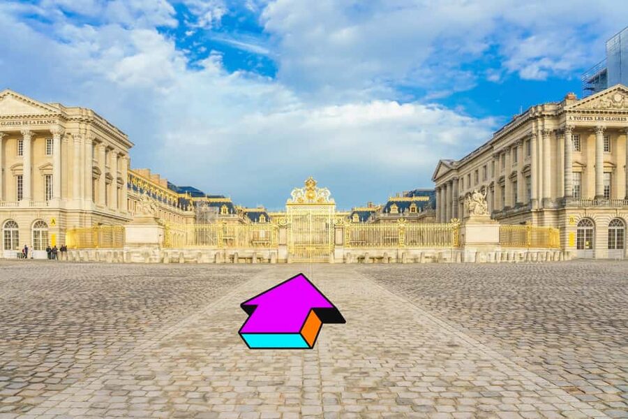 Versailles: Gardens Golf Cart Tour, Row Boat, and Champagne - Meeting Point at Grille d’Honneur: How to Find the Kingtour Sign