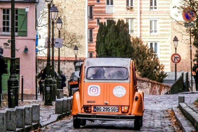 Vintage 2CV Adventure: 3-Hour Paris Highlights Tour - The 2CV ride: comfort reality check, open top, and tall-passenger tips