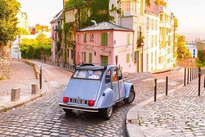 Vintage 2CV Adventure: 3-Hour Paris Highlights Tour - The 2CV highlights loop: Eiffel Tower sparkle timing to Montmartre