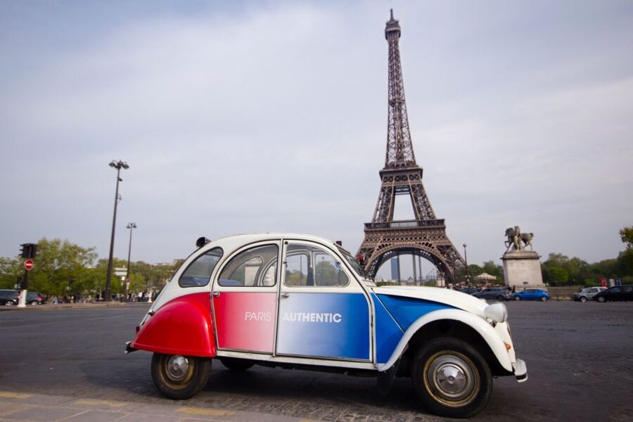 Vintage 2CV tour + Cruise - Turning Toward the Seine: From Monuments to Slow Views