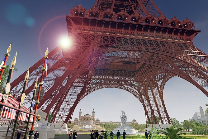 Virtual Reality Guided Tour at the Eiffel Tower - Where the Tour Starts at Av. Charles Risler and Ends at the Tower Foot