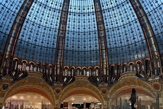 Visit Paris Galeries Lafayette Creation and History of Shopping - The exterior and ground floor: what looks pretty is also a clue