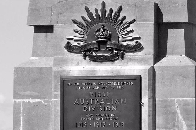 WW1 Australian Battlefield Day Tour from PARIS: Somme, Villers-Bretonneux... - Stop 2: The 1st Australian Division memorial at Gibraltar, Windmill, and Mouquet Farm
