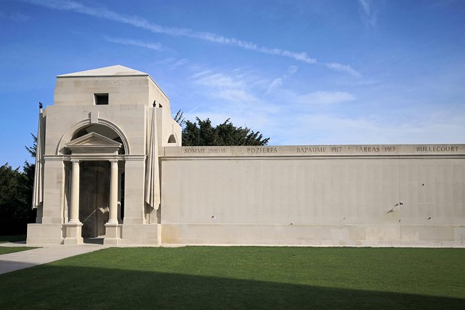WW1 Australians in the Somme -Villers Bretonneux, Le Hamel - Day trip from Paris - Stop 4: Windmill Memorial at Pozières and the Unknown Soldier link