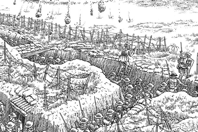 WW1 Somme Battlefield - Thiepval, Beaumont Hamel - Day trip from Paris (3/7 pax) - Beaumont-Hamel: preserved trenches where the ground still tells the story